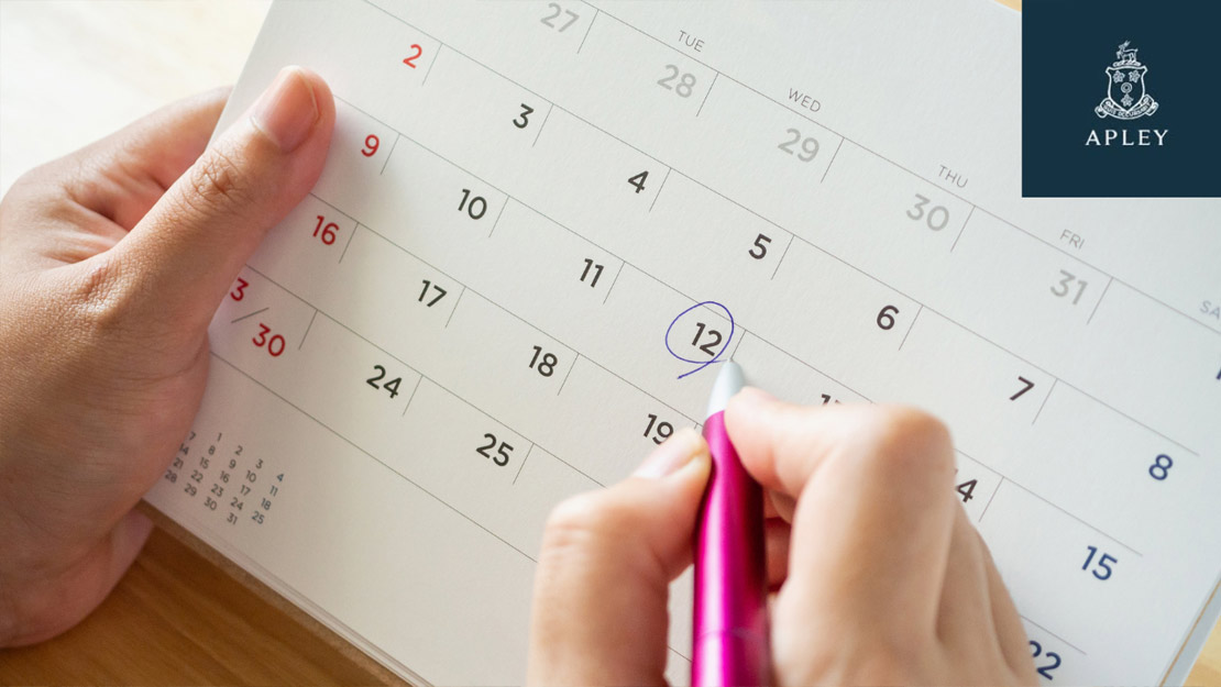 apley calendar